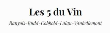 Revue de presse – Les 5 du vin