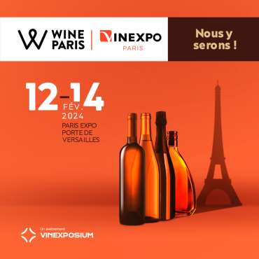 Salon WINE PARIS 2024 – 12 au 14 février 2024