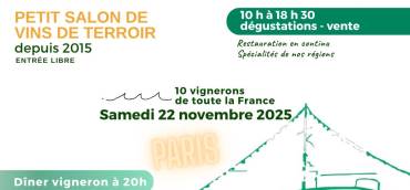 Salon « Dix Vins en Seine » – 22 nov. 2025 – Paris 15e